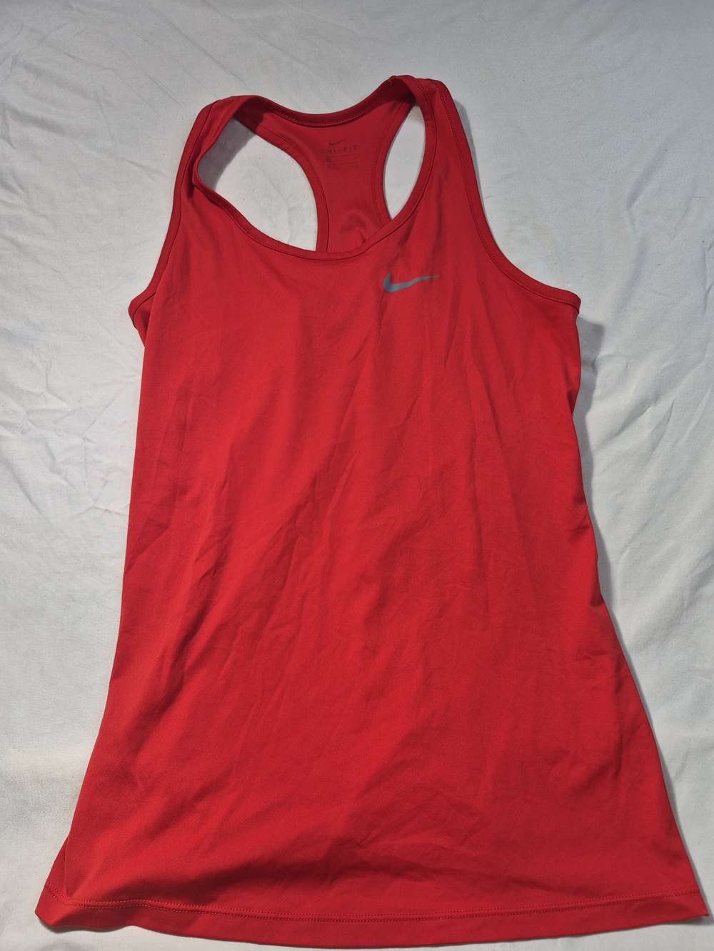 Nike Women’s Red Racerback Tank Top Dri-fit